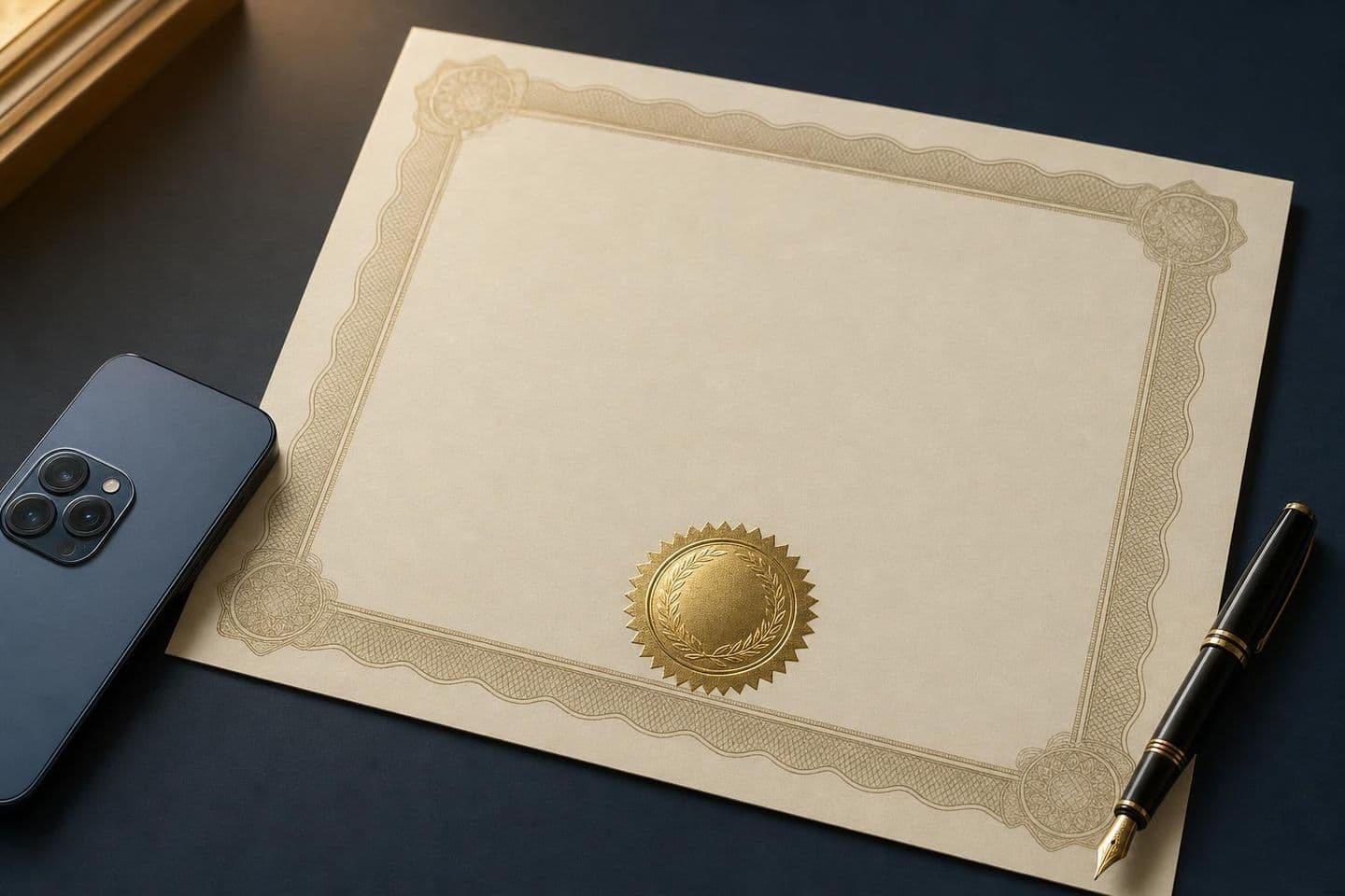 Academic credential document